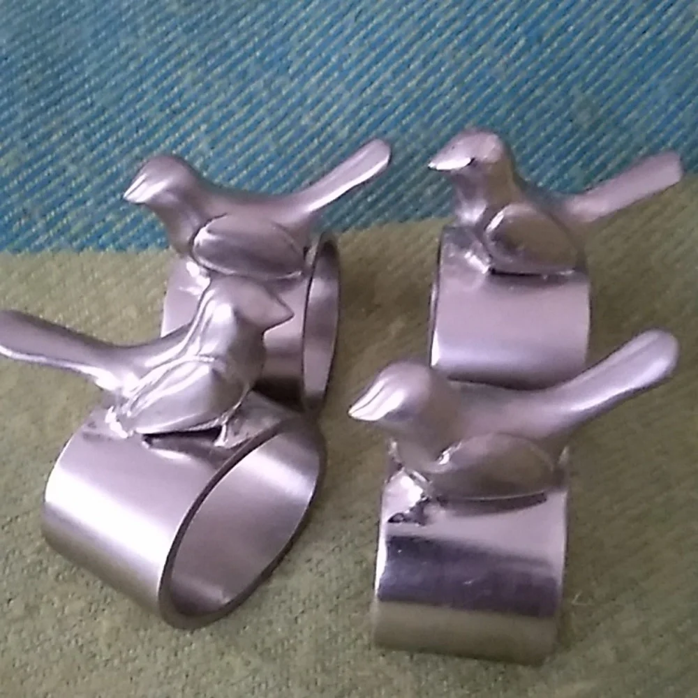 Vintage Crate & Barrel Bird Napkin Holders